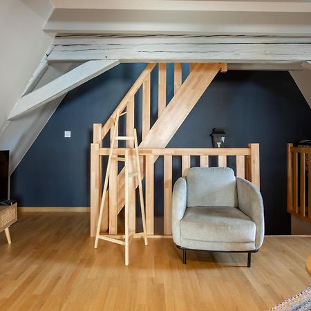 Апартаменты Duplex Atypique Au Coeur De Мюлуз Экстерьер фото