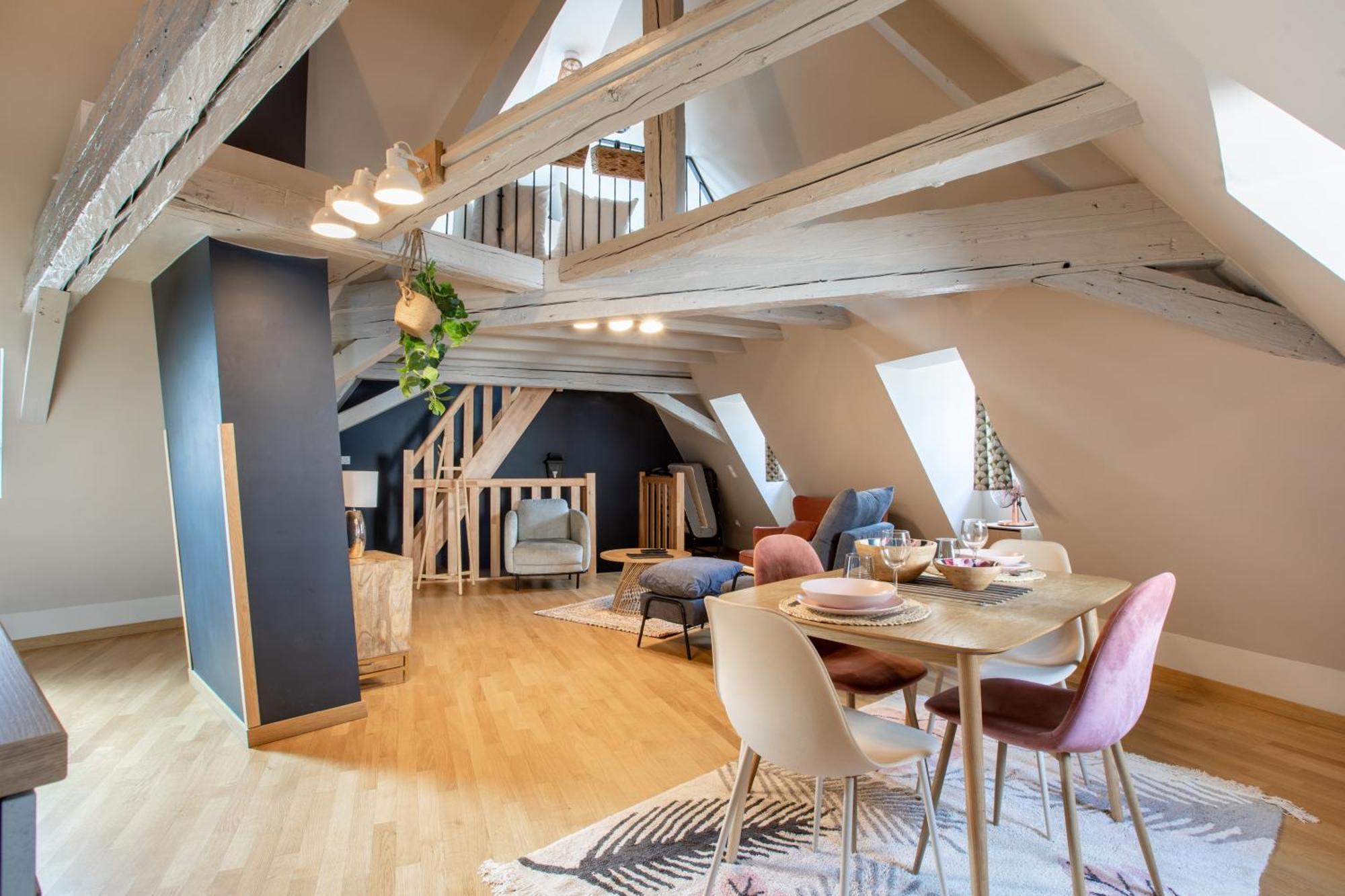 Апартаменты Duplex Atypique Au Coeur De Мюлуз Экстерьер фото